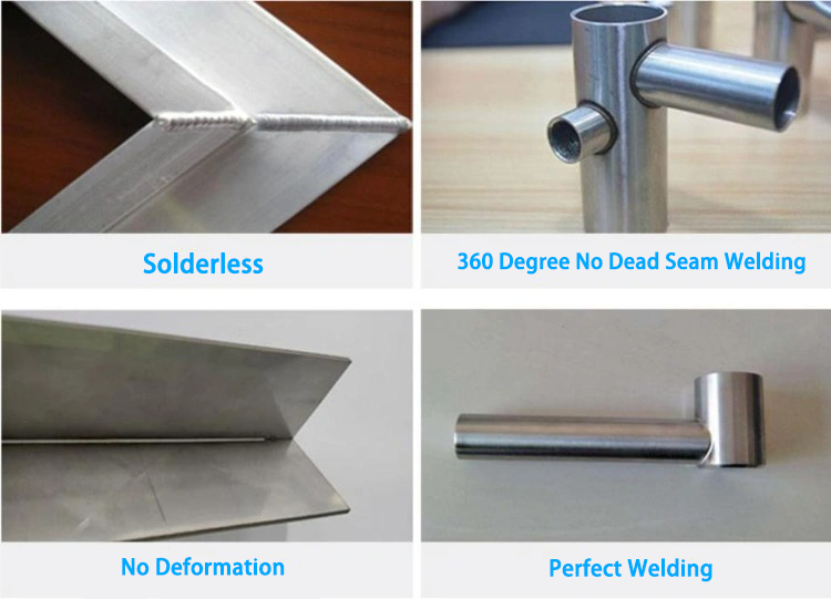 CE Continuous Wave Fiber Laser Welding Machine Stainless Steel Aluminum Laser Welding 1000W