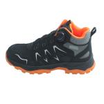 CE Microfiber Leather Rubber Cement Protection Footwear With Mesh Upper Safety