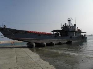 China Vulcanized Boat Lifting Airbags Inflatable ISO14409 Salvage Docking Launching wholesale