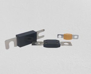 China low current Ceramic Auto Fuses Black Colour DC2700A Breaking Capacity wholesale
