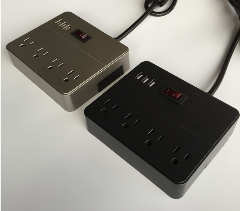 With USB expansion socket, customize 4-8 bit socket of plug intelligent socket in different countries