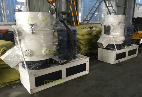50-1000kg/H Plastic Film Agglomerator HDPE Recycling Granulator
