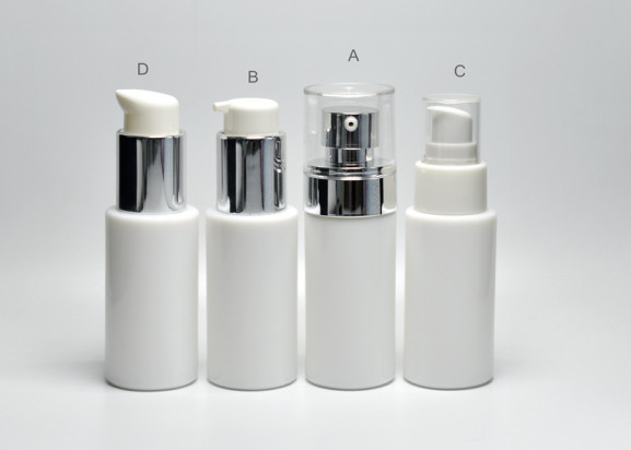 40ml Ceramic Opal White Glass Serum Bottle, Opal White Glass Primary Packaging,