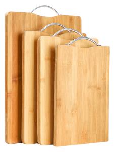 China Mini Multi Purpose 20x20CM Natural Bamboo Chopping Board For Vegetables And Fruits wholesale