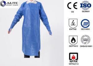 China PE Disposable Medical Workwear Protective Clothing Liquid Proof Lightweight wholesale