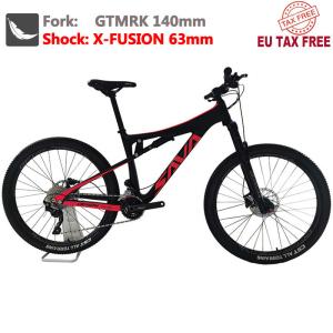 China 14kg Carbon Mountain Bikes , 27.5 DH Full Suspension Mtb Bike wholesale