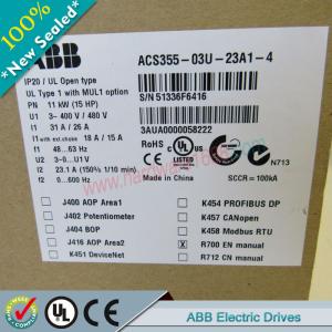 China ABB ACS355 Series Drives ACS355-03E-38A0-4 / ACS35503E38A04 wholesale