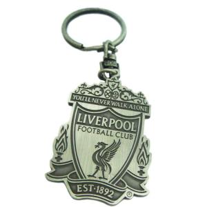 One Side Logo Custom Shaped Keychains , Square / Rectangle Metal Stamped