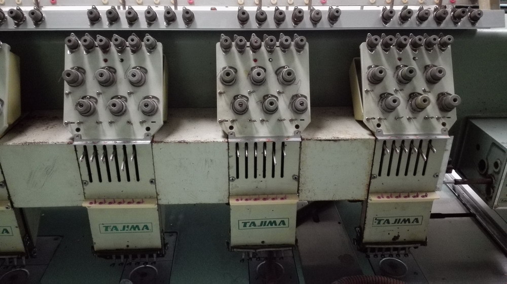 Computerized Used Tajima Embroidery Machine For Hats And Shirts TMEG-G624