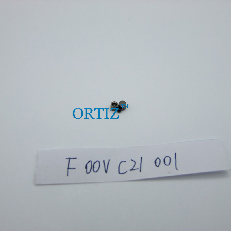 ORTIZ Diesel fuel injector steel ball seat F00VC21001 valve seat F 00V C21 001 suit for 0445120 injector (5PCS)