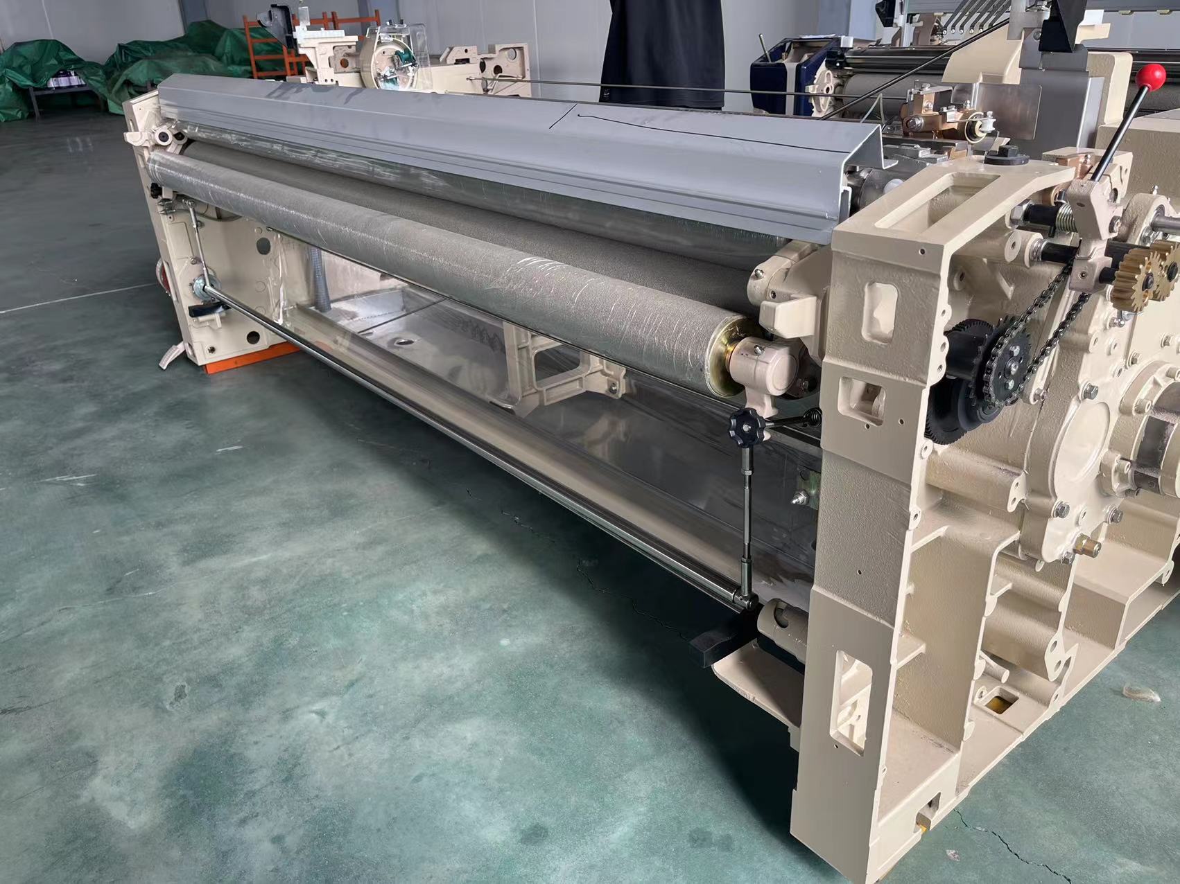 High Speed High Density Water Jet Weaving Textile Loom with Cam Shedding for Polyester Fabric.