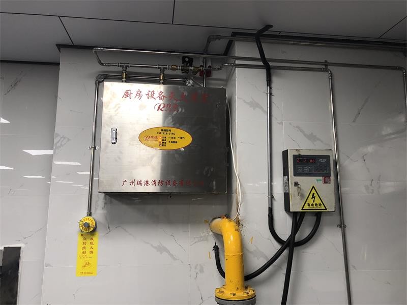 9L/9L*2/12L/12L*2 Kitchen Fire Suppression System Single And Double Bottle Group