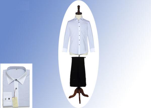 Casual Corporate Office Work Uniforms , Durable Men's Long Sleeve Business