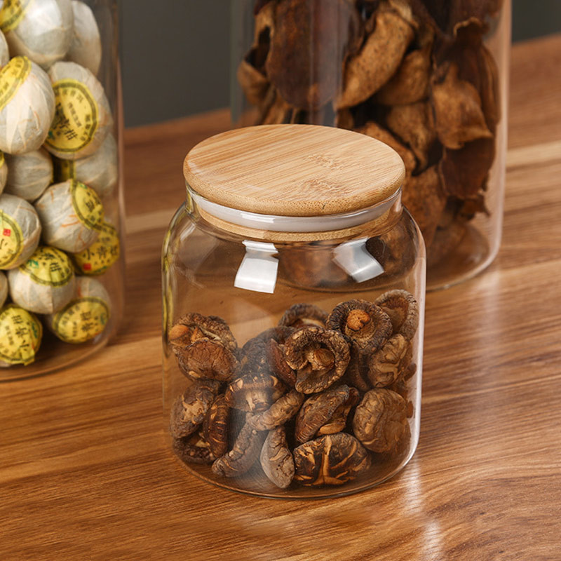 Mouth Blown 3200ml Borosilicate Glass Storage Containers