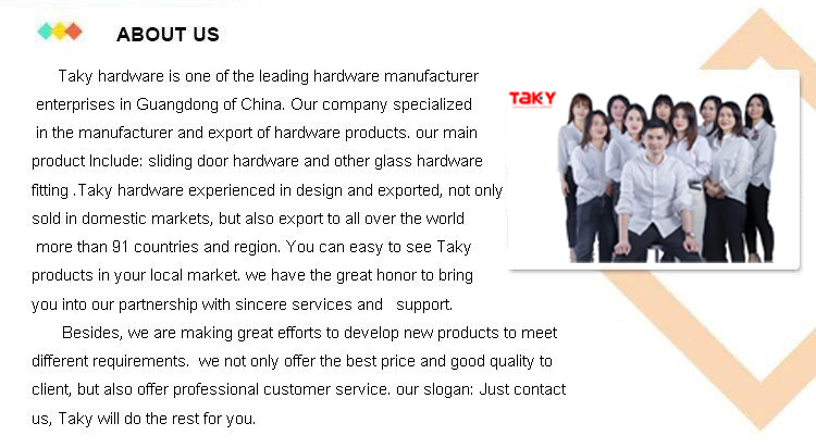 Polish Finish Stainless Steel 304 Bar Tube for Glass Sliding Door Kit System at Hotel
