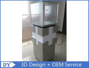 China Manufacturer supplier modern simple style glass display cabinets with custom size wholesale