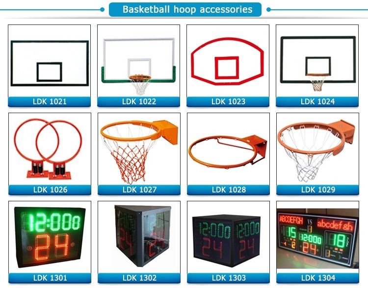 Remote Control Electric Hydraulic Basketball System Best Price Basketball Stand