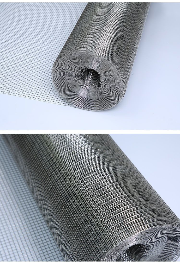 2 X 2 Welded Steel Wire Mesh Galvanized 304 304l 316 316l Stainless