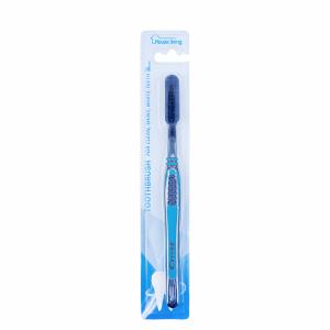 China Wholesale Custom Adult Travel Home Hotel Plastic Soft Bristle Home Use Toothbrush In Blister Card wholesale