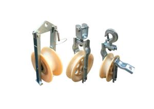 China Transmission Line Single Sheave Cable Stringing Pulley wholesale