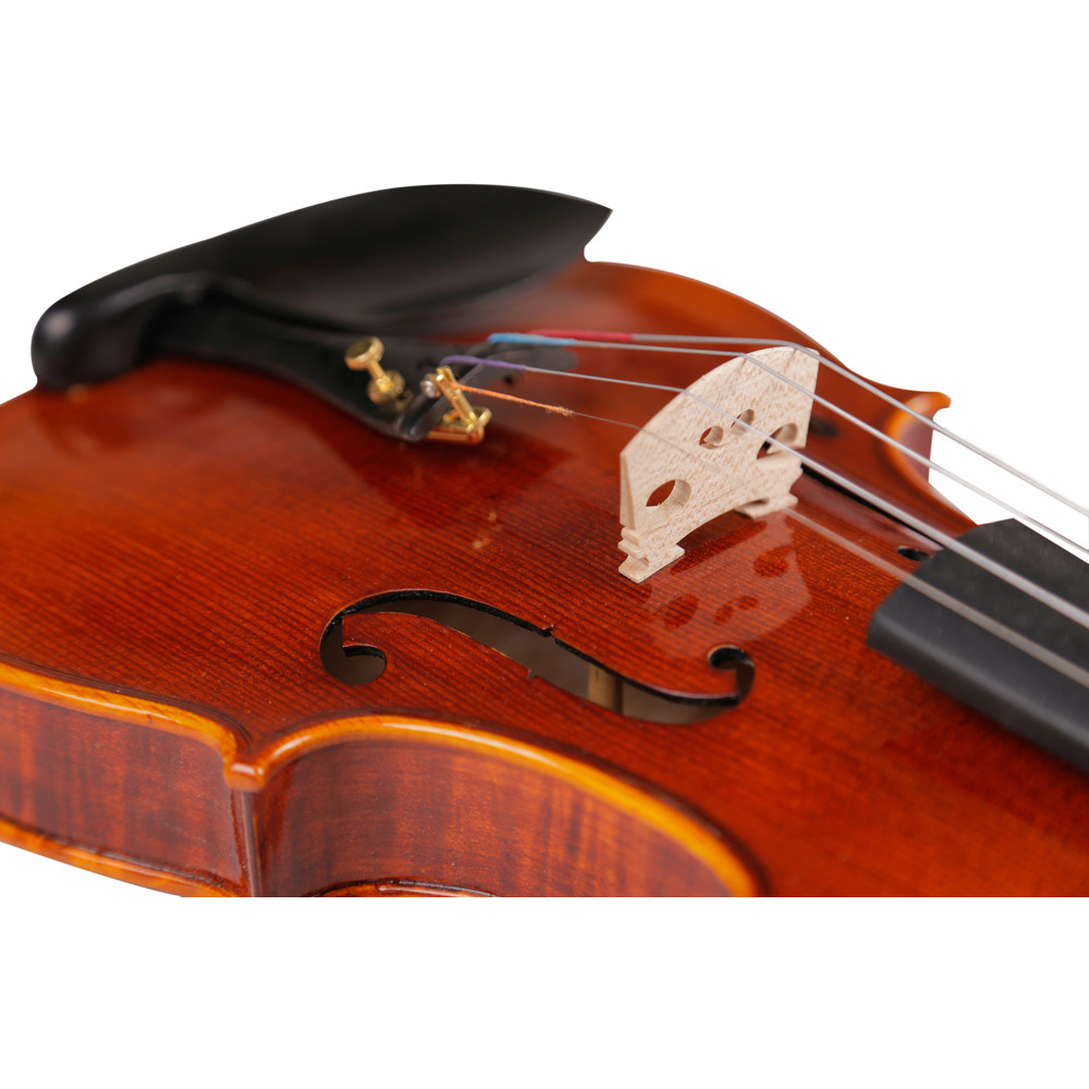 china advanced professional handmade stringed instrument China made brand all solid 4/4 44 violin [Back panel material