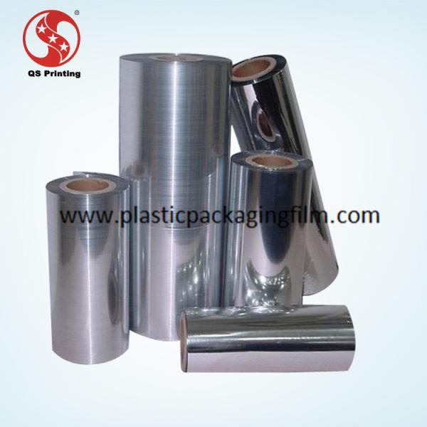 Silver Metalized Polyester Film , Thermal Lamination Film Gravure Printing