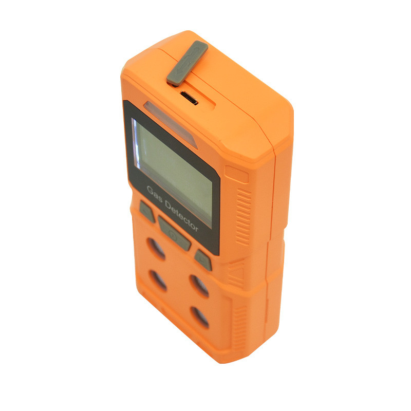 Oxygen, combustible, hydrogen sulfide, carbon monoxide four-in-one gas detector