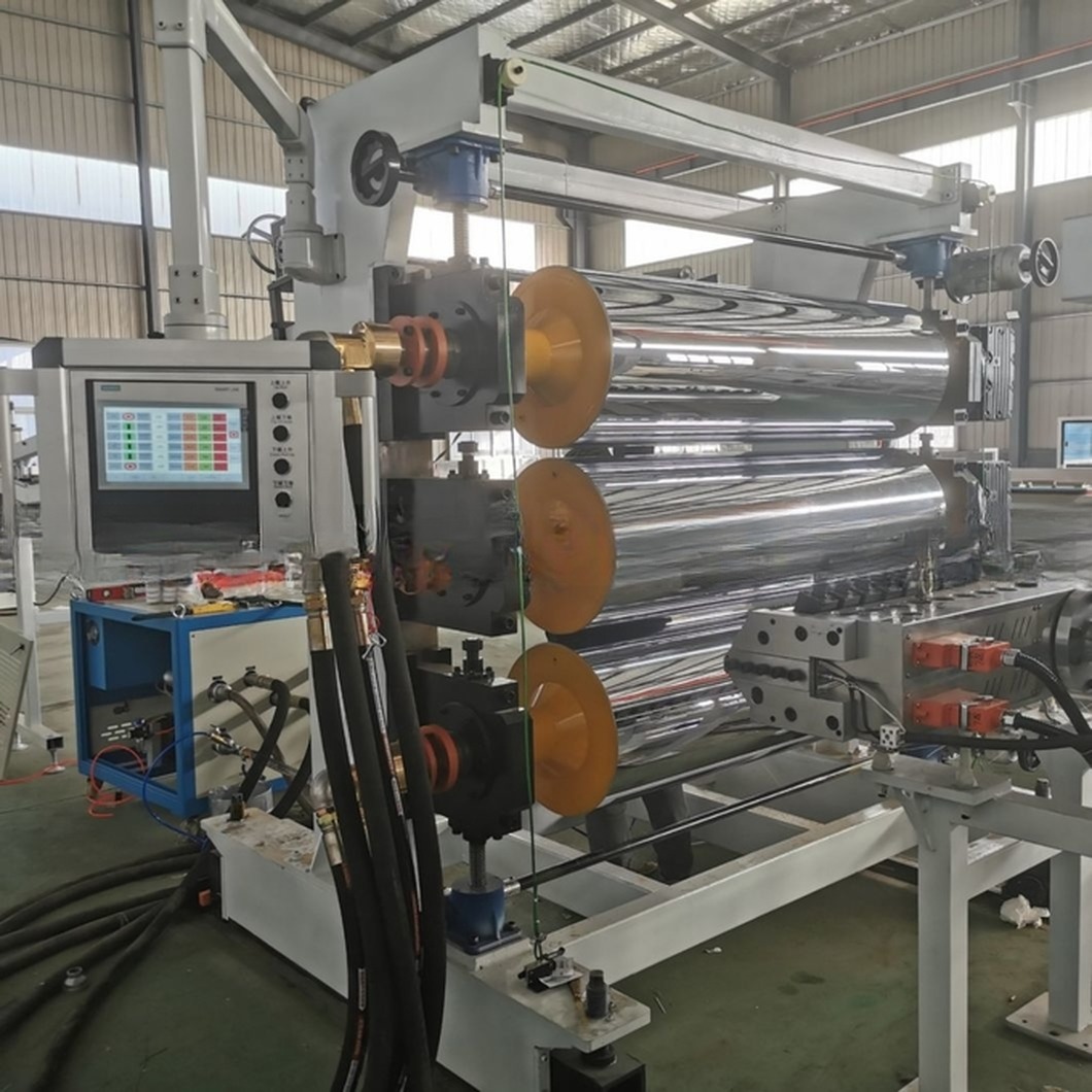 High Quality Plastic PP/PS/HIPS/PE / ABS Sheet Extruder Machine / Plastic Sheet Production Line