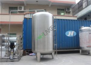 China 304 SS Strong 3000L Water Tank For Ro Stainless Steel 1000L Machine wholesale