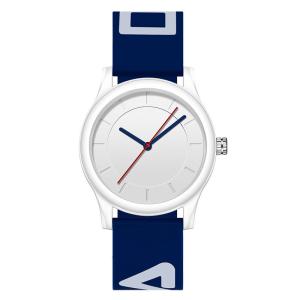 China Casual Silicone Strap Watch Sports Wrist Watch 10mm Thickness Acrylic Mirror wholesale