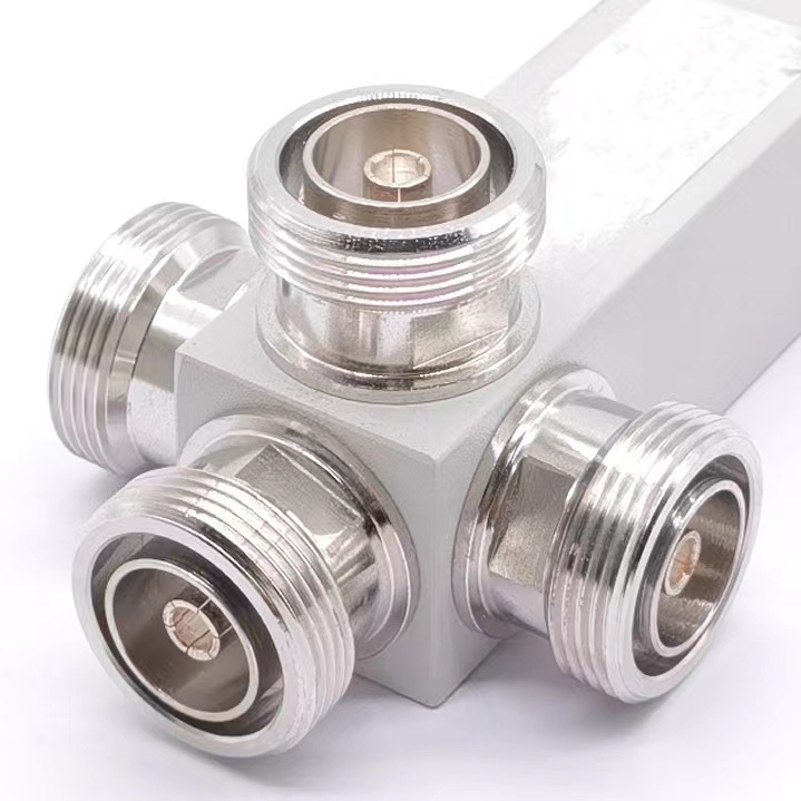 3 Way 617-4000MHz 50ohm 4.3-10/DIN/N Female Cavity Power Splitter 3 Way Splitter