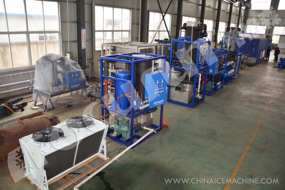 1T Tube Ice Machine with PLC Core Components Directly Manufactured by Manufacturers