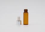 Small 5ml Amber Pipette Bottle Screen Printing Logo For Olive Oil