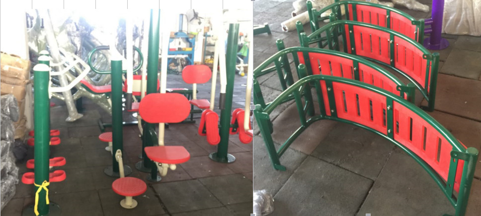 Chines New Combination Slant Board Bench Exercise Sit Up Weight Workout Fitness Outdoor Fitness Equipment