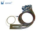 1260 - 1650nm Passive Fiber Optic Splitter , 64 Way Fiber Optic Beam Splitter