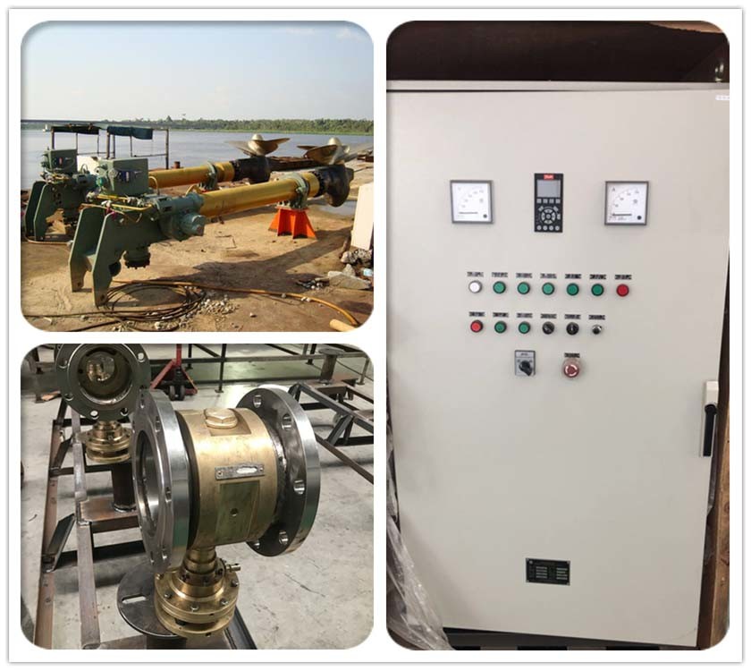 CCS, BV, ABS, DNV Approved Electrical, Diesel Engine Driven Marine Rudder Propeller