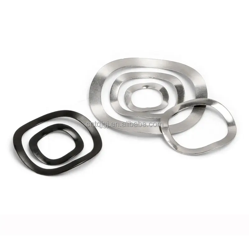 65 Manganese Steel Split Style Wave Spring Bearings Washer M3-M80 DIN137 Carbon Steel DIN PE PE Bag Carton plate 137 ISO Black