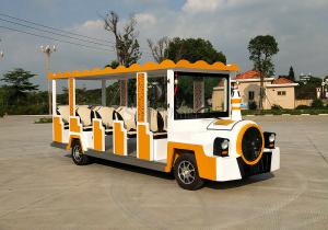 China Shopping Mall Electric Sightseeing Car Trackless Train For Kids Customized Size wholesale