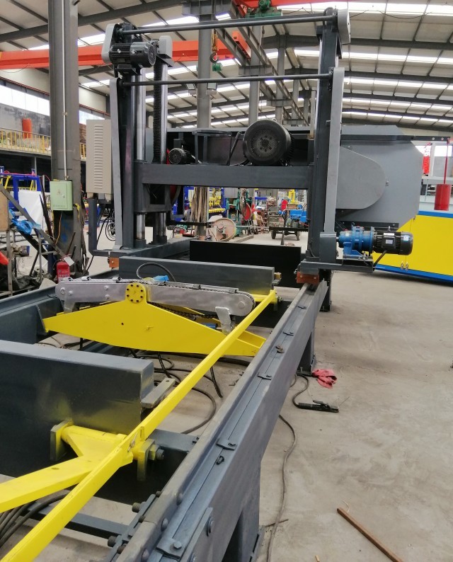Tree cutting machine price Hydraulic Sawmill, Automatic Big Log Sawing bandsaw machines