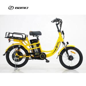 China Takeout E Bike High Capacity 400W 20Ah Electric Bicycle With Aluminum Pedal wholesale