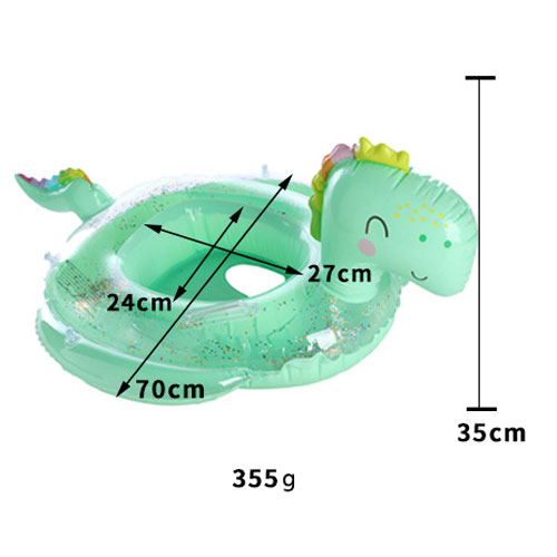 Swim Ring Inflatable Pool Floats Tube Rings Tubes Toys Bundle for Beach Swimming Party
