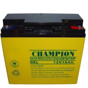 China 12V18AH GEL Battery for Solar Quality Sealed Lead Acid Storage battery rechargeable wholesale