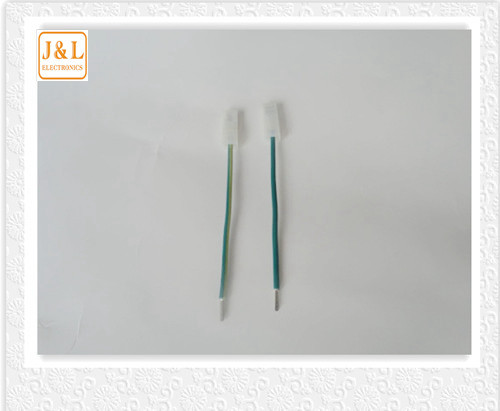 high quality harness UL 1015# green note yellow+250 terminal rubber shell
