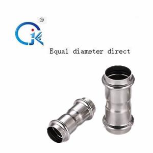 China SS304L Press Fit Pipe Fittings Male Female Adaptor DN15mm Forged Polishing wholesale