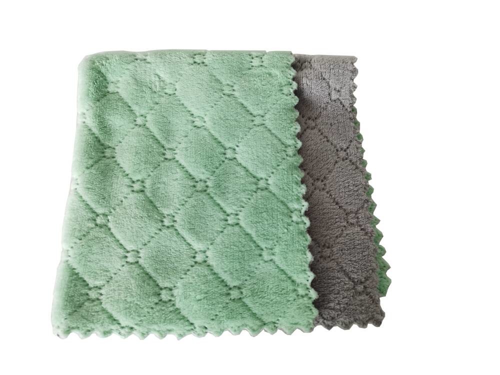 Absorbent Dish Cloths Microfiber Cleaning Cloths Water Absorption Kitchen Towel
