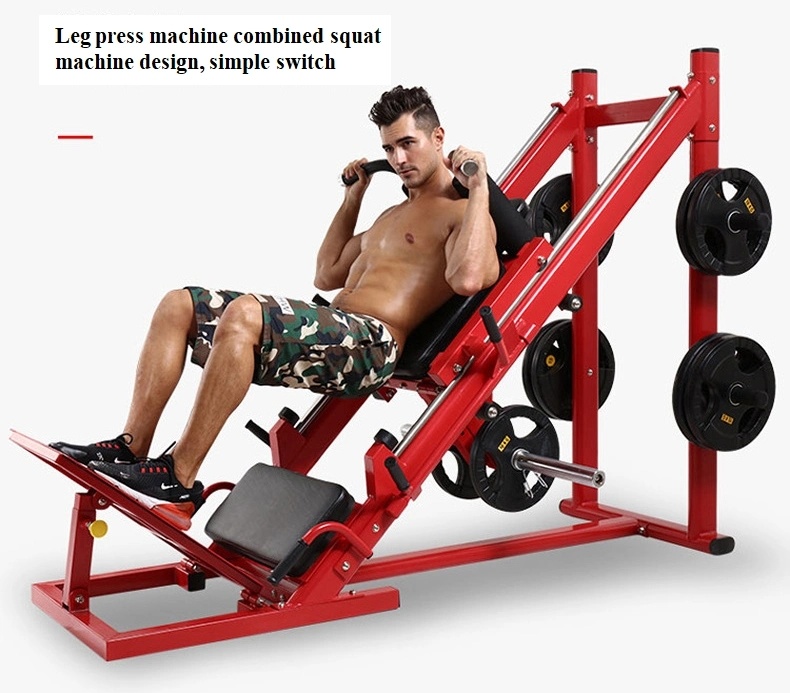 Multifunctional Commercial Gym Machine for Home Comprehensive Single Station Strength Equipment Chest/Leg Press