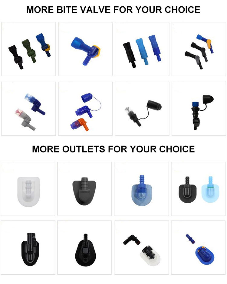 Custom Polyester Waterproof Hydration Backpack Capacity Below 20 Litre