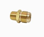 Half Union 3/4 Flare X 1/2 NPT Brass Tube Fitting Hex Nipple