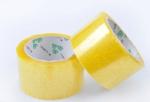 Long Lasting Clear BOPP Printed Packaging Tape Water Based Adhesive