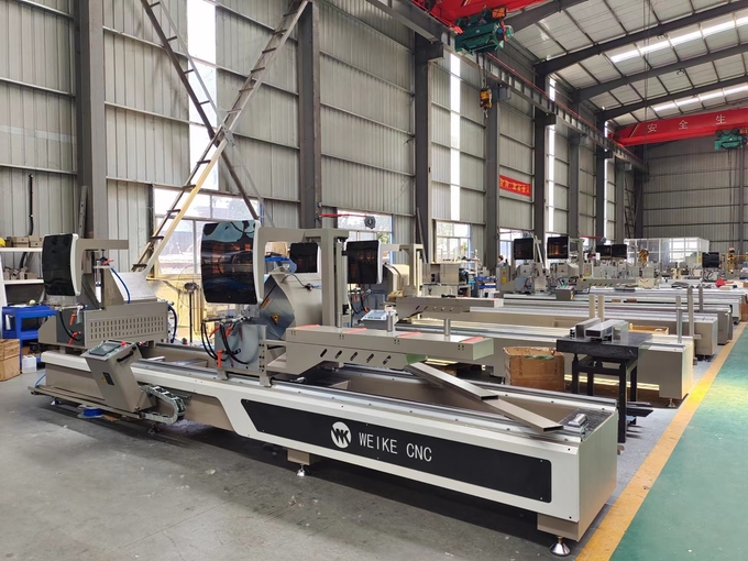 Aluminum Window Door Machine Aluminum Profile Cutting And Drilling Milling Center